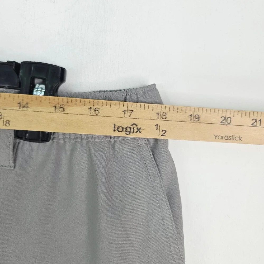 Chubbies Everywear Pants Mens XL Light Gray Elastic Waist Drawstring Golf Chino